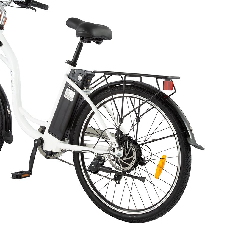 EU warehouse China Cargo electric city bike rechargeable Battery 350w 26Inch road City e-bike Electric Bicycle for woman
