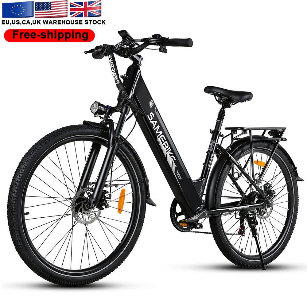 EU Warehouse RS-A01 PRO 500W Electric City E-Bike 36V 15AH Lithium Battery Disc Brake System Rear Hub Motor