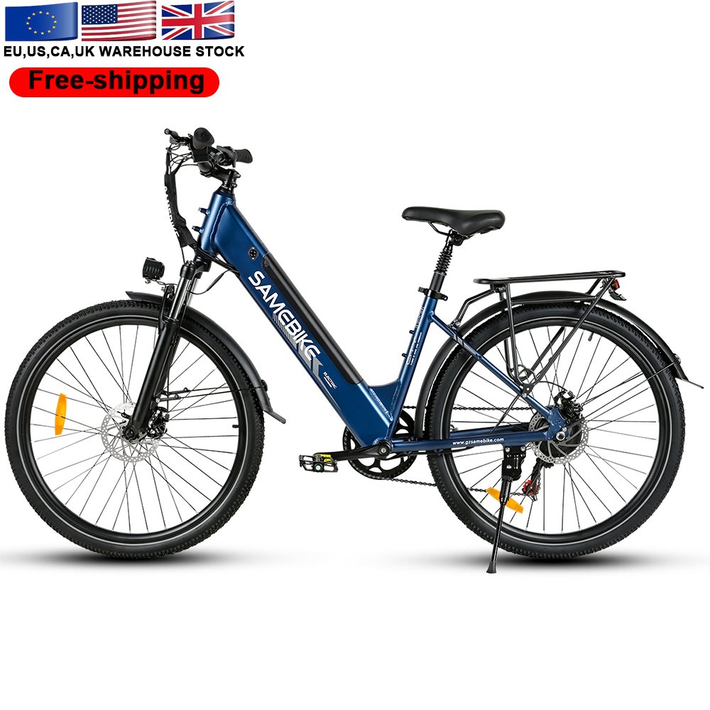 EU Warehouse RS-A01 PRO 500W Electric City E-Bike 36V 15AH Lithium Battery Disc Brake System Rear Hub Motor