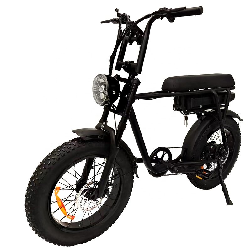 EU NL Regulation T6 Electric Fat Bike 250W Hydraulic 20inch Electric Bike 18.2Ah ebike Fat Tire Mountain E-bike