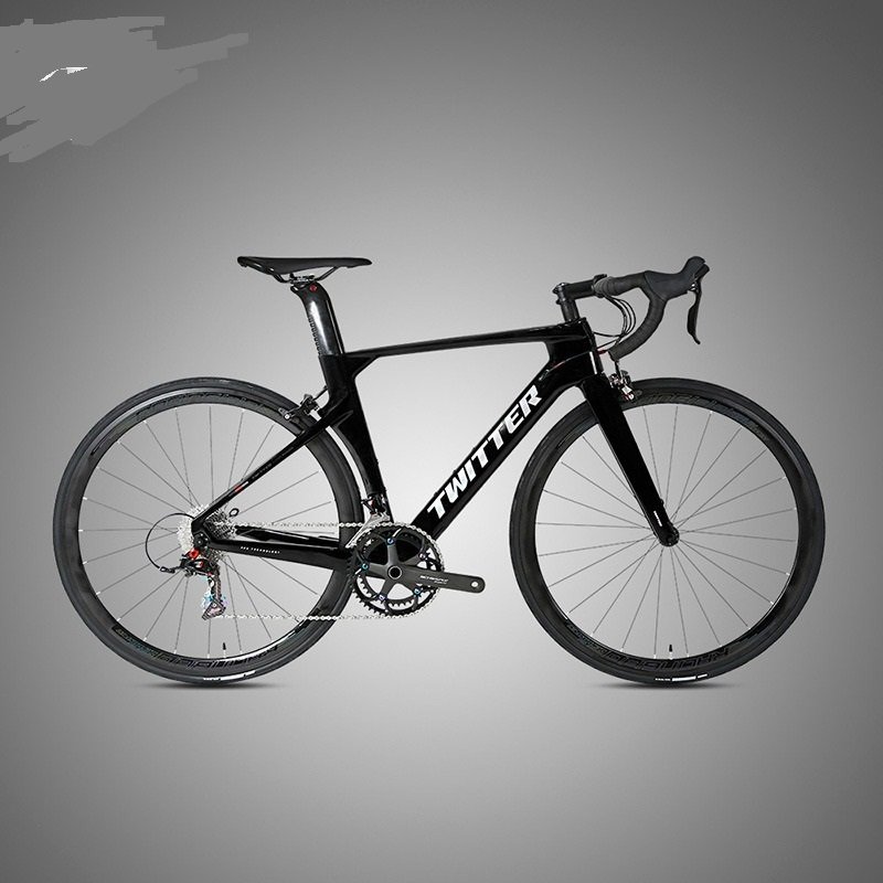 Twitter R10 Aero Racing 700C Carbon Fiber 22/24-Speed Complete Road Race Bike with Hidden Lasso Full Hydraulic Brake Men/Women