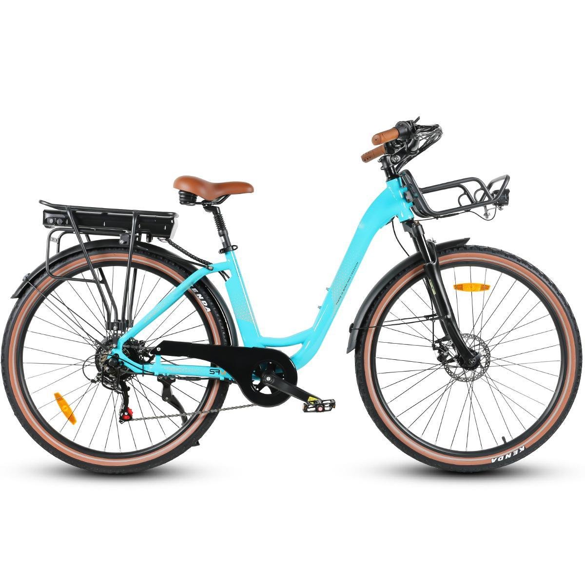 Electric City Bicycle E-bike City with Basket Low Price Sale Factory Direct Electric City Bike Bicycle Electric Scooter Bike 36V