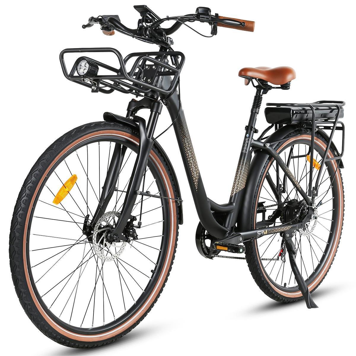 Electric City Bicycle E-bike City with Basket Low Price Sale Factory Direct Electric City Bike Bicycle Electric Scooter Bike 36V