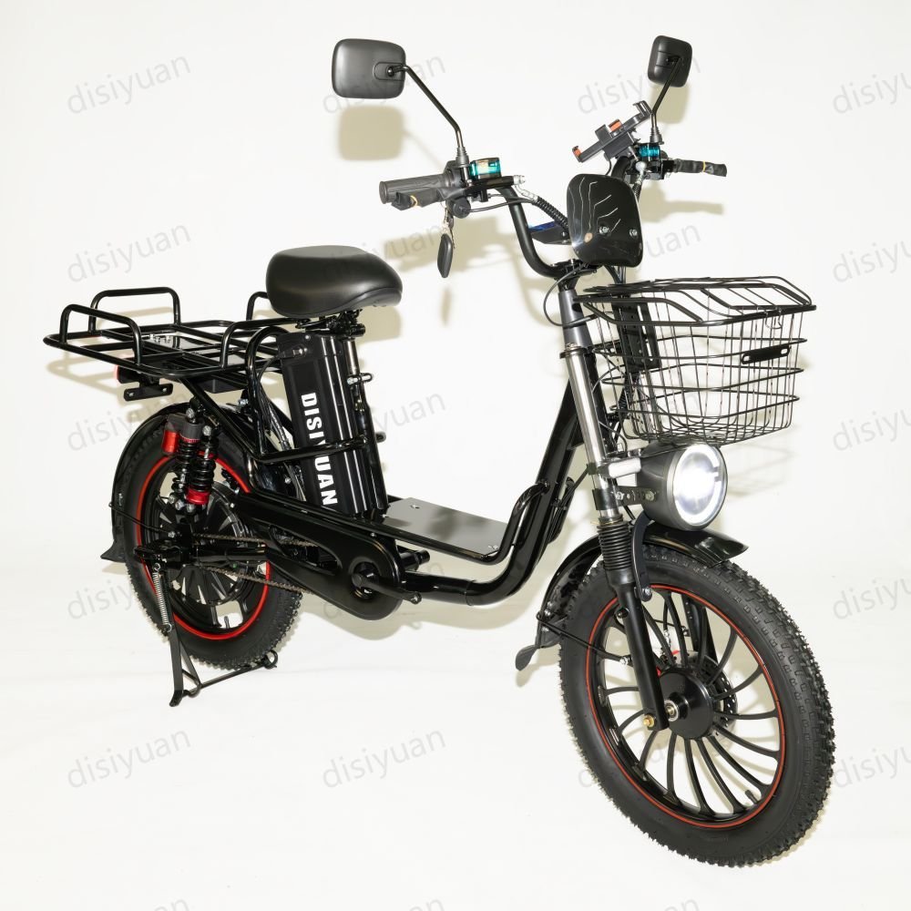 DISIYUAN electric city e bike 500w 48v 60V15ah 30ah fat tire folding 20inch electric bicycle electric mountain bike for adults