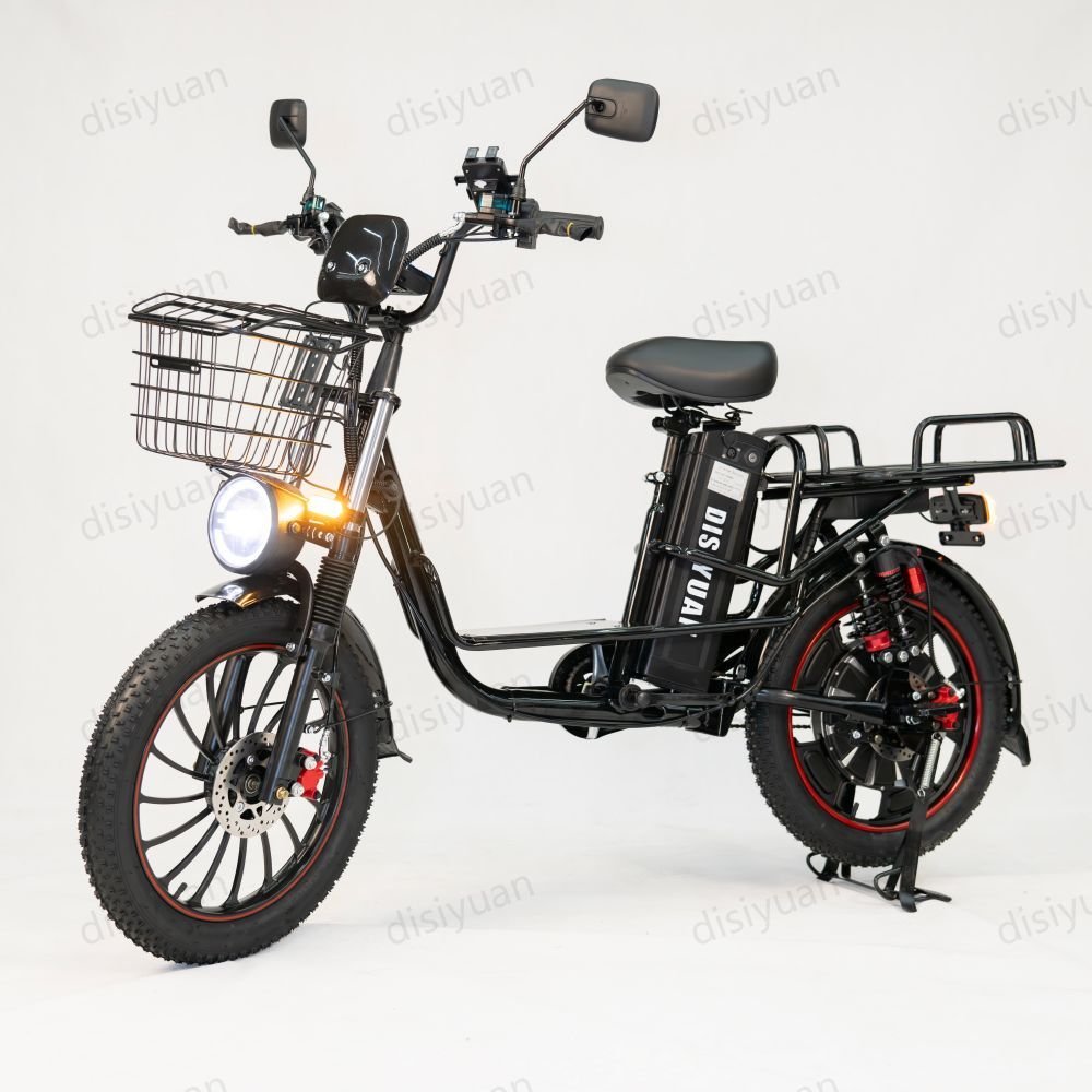 DISIYUAN electric city e bike 500w 48v 60V15ah 30ah fat tire folding 20inch electric bicycle electric mountain bike for adults