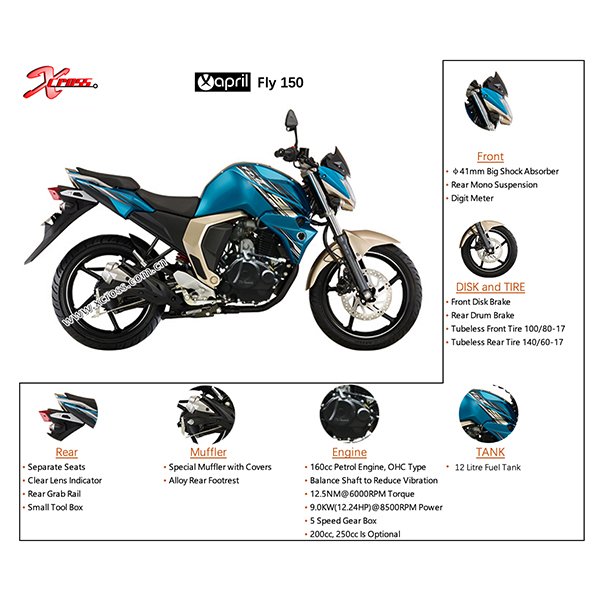China Factory Supply 125cc Gasoline Motorcycles Sportbikes Racing Motorcycles Moto with Balance Engine For Sale Fly125