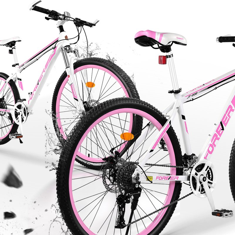 2023 FOREVER Hot sale women Aluminum Alloy MTB Bike 24/26/27.5 inch 27/30 Speed mountain bike