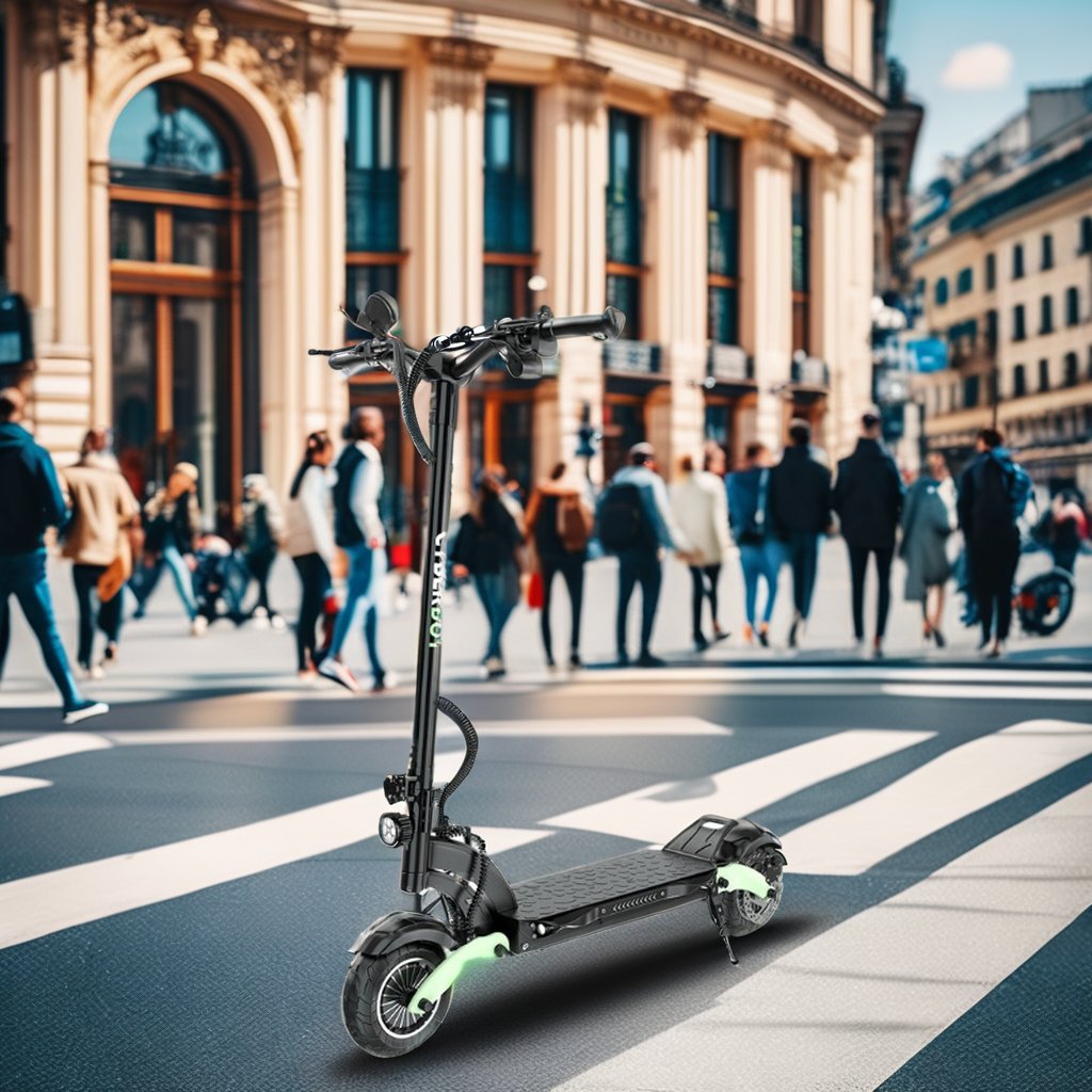 2024 8.5 Inch Electric Off-Road Dual Drive Motor Scooter 18 Ah 48 V 2000W CE Certified Electronic Smart Type EU Warehouse