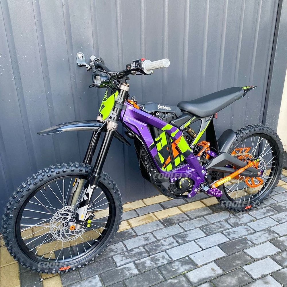 Original Sur Ron Light Bee X Electric Dirt Bike Phantom Purple Edition Motocross Off Road Ebike 60v 6000w For Adults