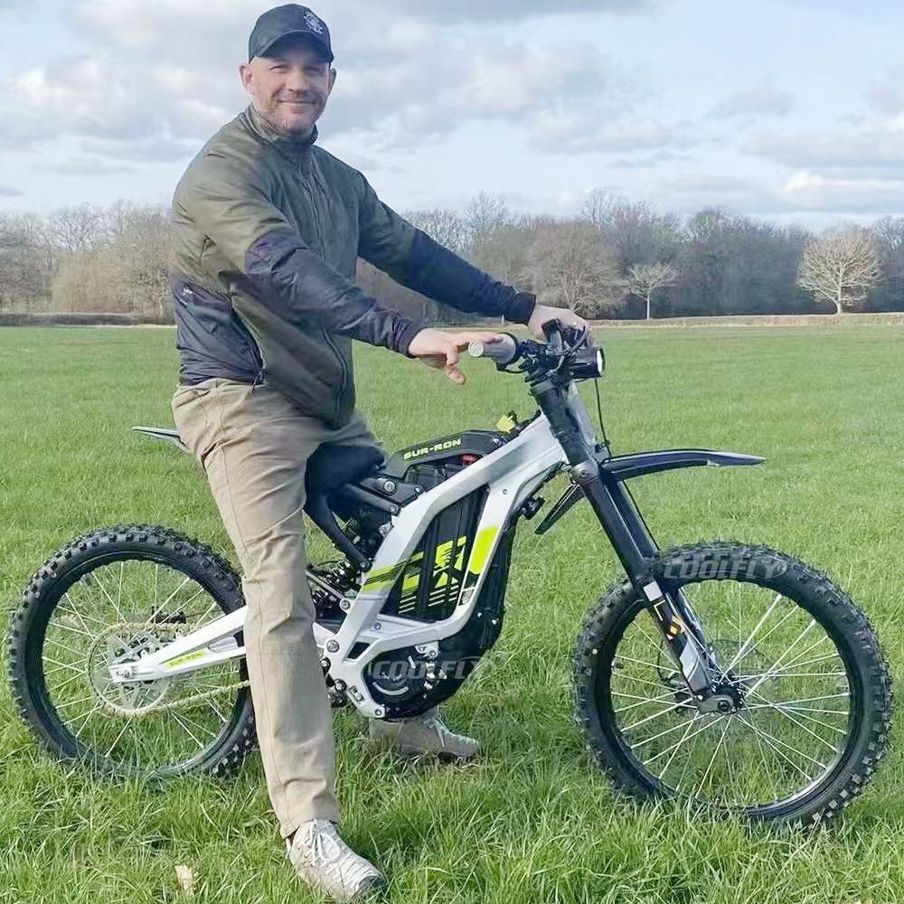 Original Sur Ron Light Bee X Electric Dirt Bike Phantom Purple Edition Motocross Off Road Ebike 60v 6000w For Adults