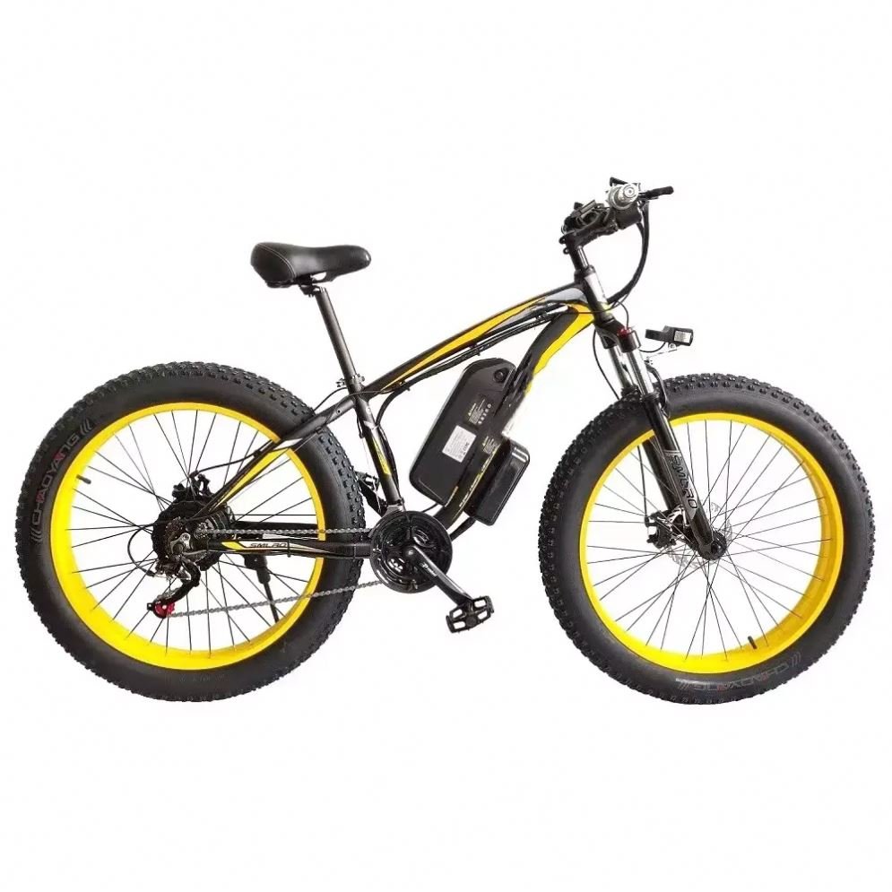 Factory Direct Sale 48V 16Ah 1000W Electric Bike Fat Tire Electric Mountain Bike
