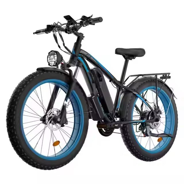 Factory Direct Sale 48V 16Ah 1000W Electric Bike Fat Tire Electric Mountain Bike