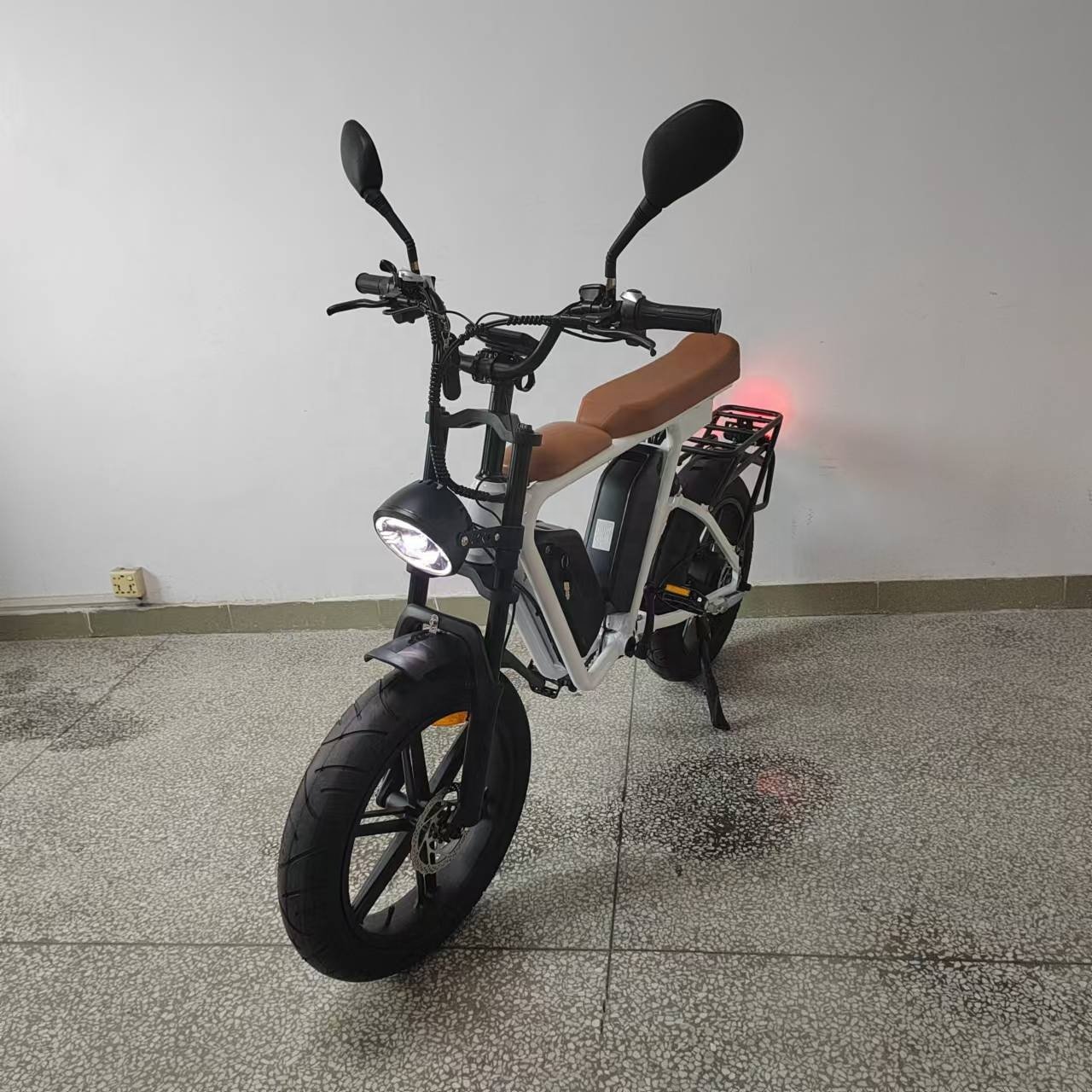 1000W ebike 52V 44AH Dual Battery Hydraulic Brake Full Suspension 60kmh Fast Long Range Aluminum Frame Electric Mountain Bike