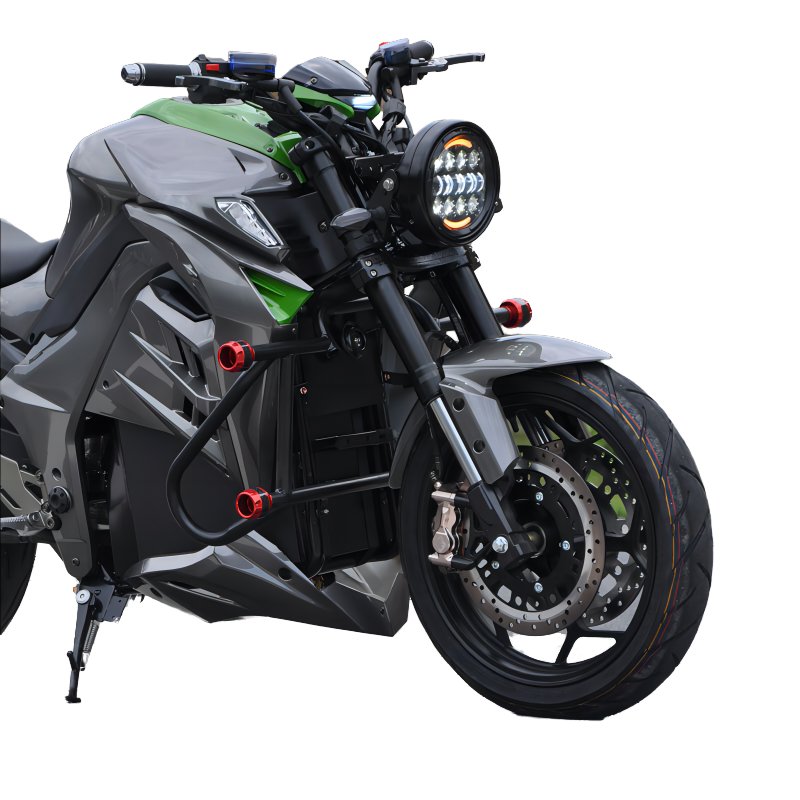 2024 Factory Direct Sale Chinese 8000W High Power 17 Inch Tire 120 km/h Charging Speed 72V Voltage Adult Locomotive