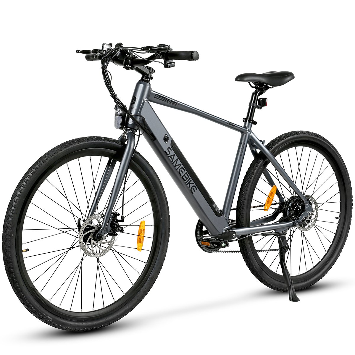 Customized 350W 700C 36V road style with SAMEBIKE APP Electric city bike