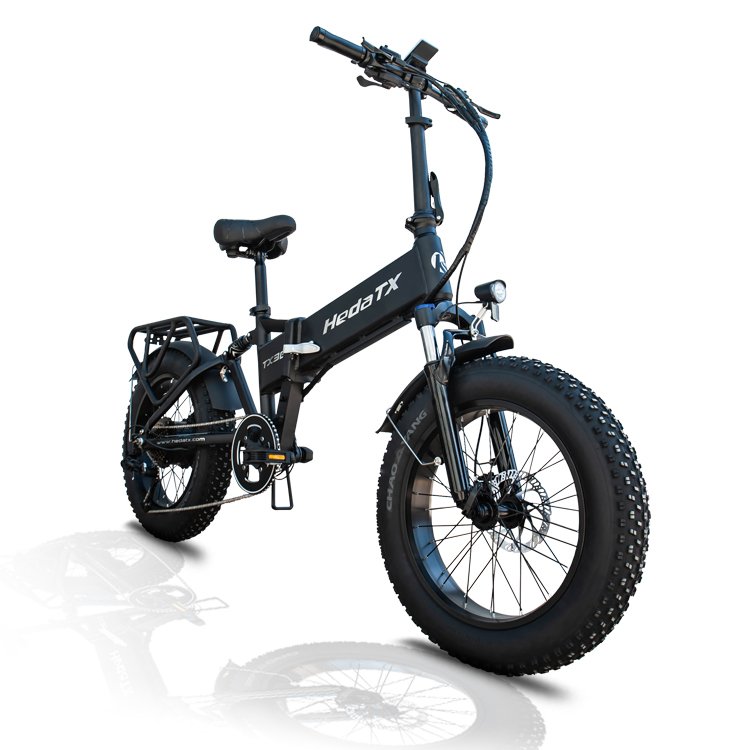 Warehouse 48V750W Folding Electric Bike City Frame 4.0 Fat Tire Aluminum Alloy 20\" 9speed 17ah Lithium Battery LCD Display