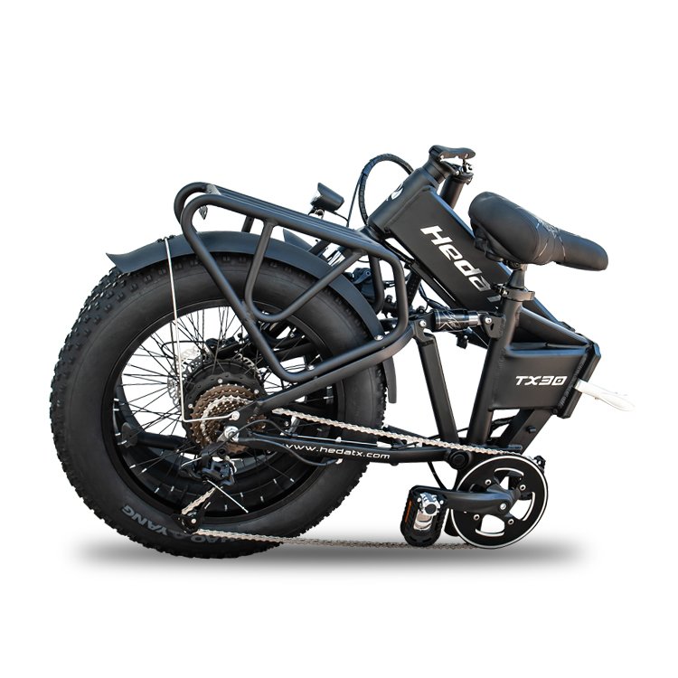 Warehouse 48V750W Folding Electric Bike City Frame 4.0 Fat Tire Aluminum Alloy 20\" 9speed 17ah Lithium Battery LCD Display