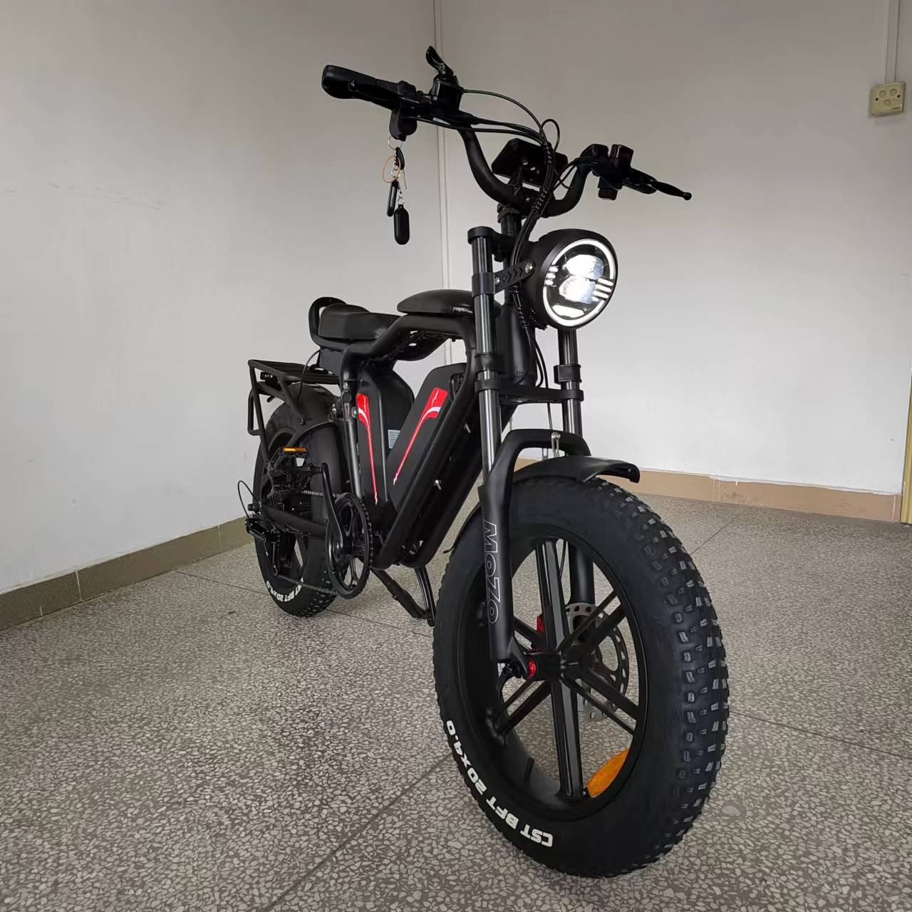 16Ah*2 Dual Batteries Long Range Ebike 48V 1000W Electric Fat Tire Bicycle City Bike