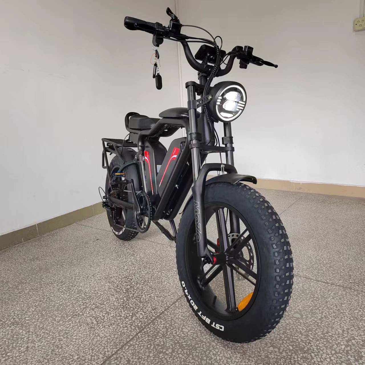 16Ah*2 Dual Batteries Long Range Ebike 48V 1000W Electric Fat Tire Bicycle City Bike