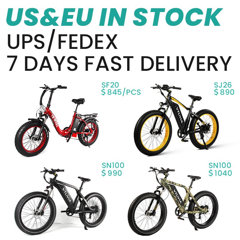 Folding Step Through Electric Bicycle 20 Inch Fat Tire 750w Ebike 250W 750W 36V 48v Electric Bike 7 Speeds ebike