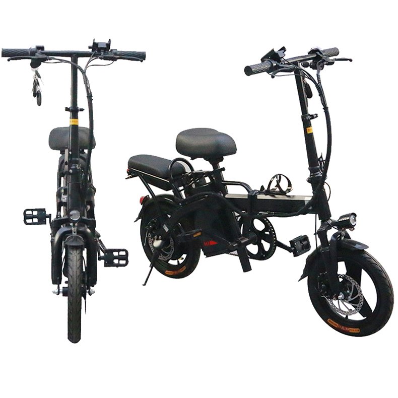 48v electric Bicycle 14inch 250W Powerful electric bikes Ebike Foldable Bicycles For Adult