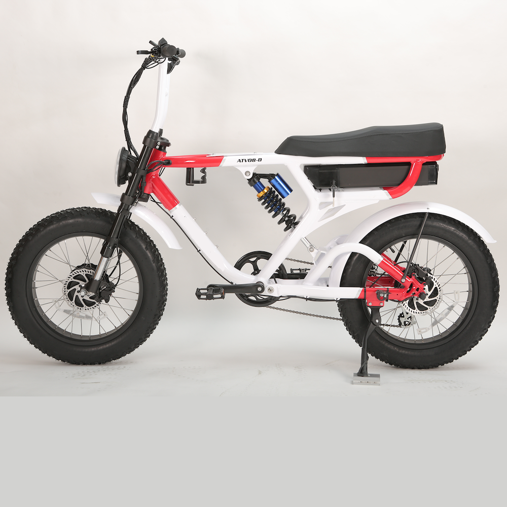 EU US Warehouse All Terrain Electric Bike Fat Electric City Bike Lithium Battery 20 Inch Fat Wheel Electric Fat Tire Bike