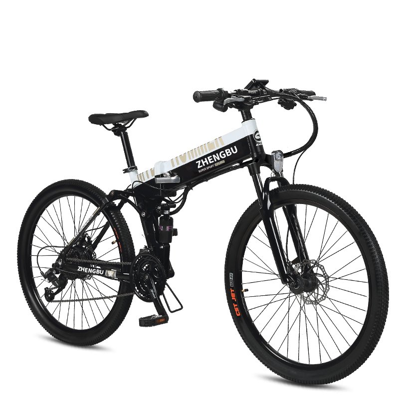 Zhengbu electric bicycle speed-assisted 48V lithium battery electric mountain bike