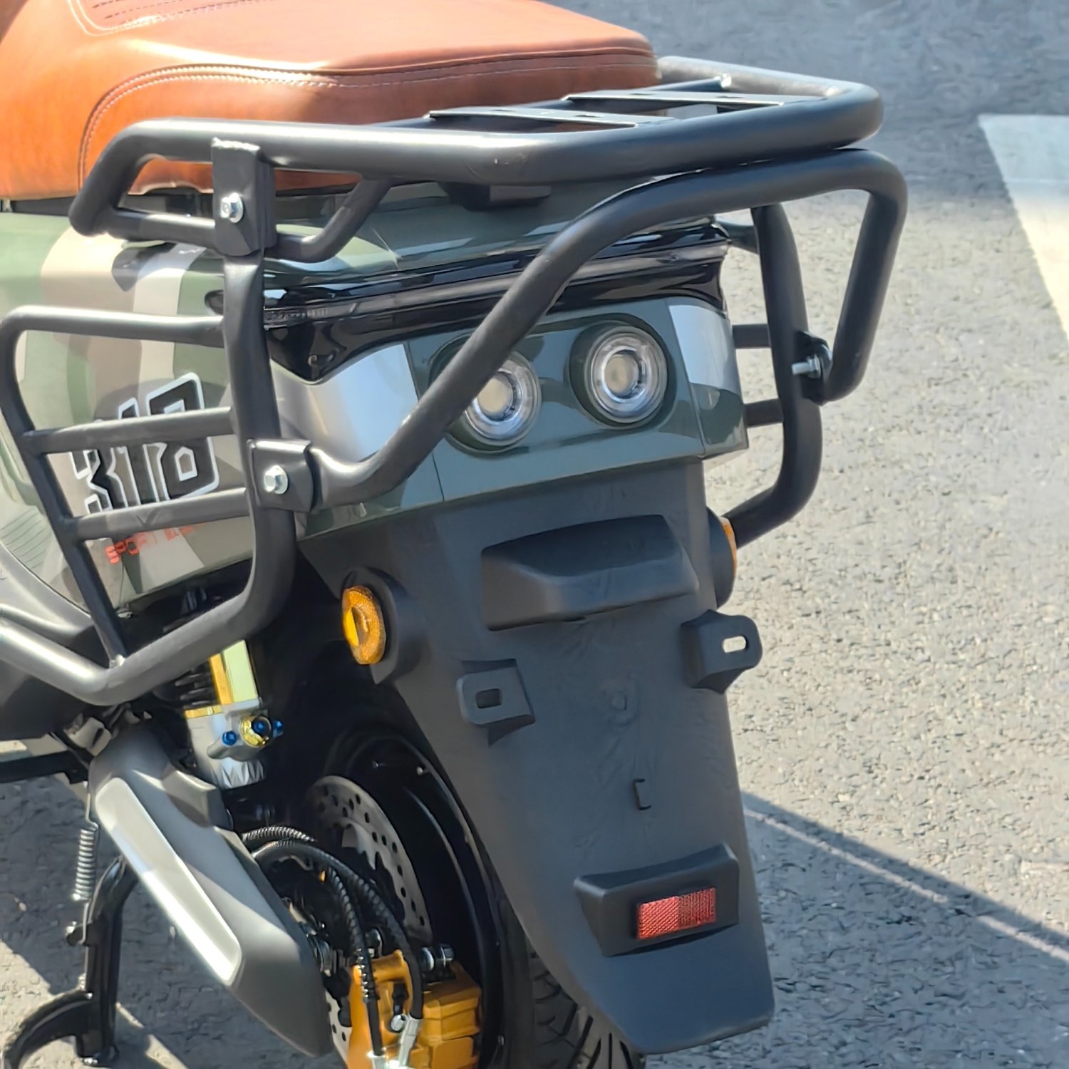 Reasonable Price Custom Long Range Sportbikes 40-60km/h 1200W 72V Two-Wheeled Adult Electric Motorcycles