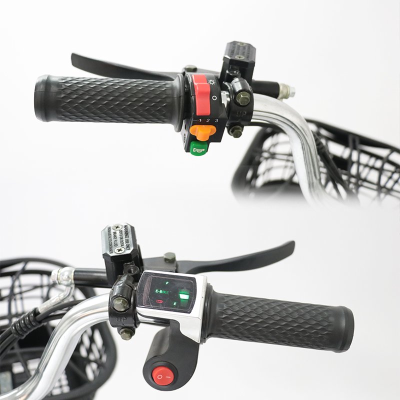 DeFeiMa China large disc brake suspension 16 inch mountain bike mtb bicicleta electric bike scooter electric city bike