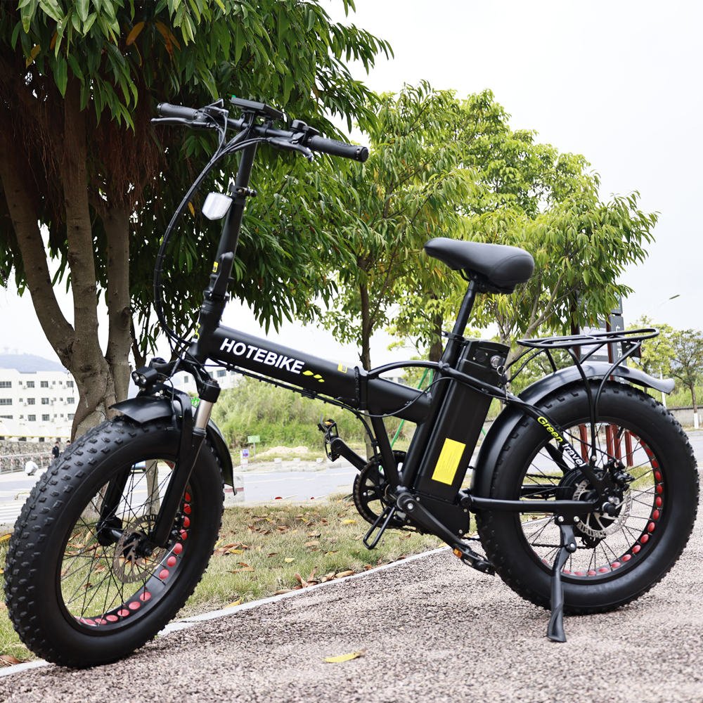 20" folding electric bike 48v 36v 1000 750 500 watt fat tire foldable electric mountain bike