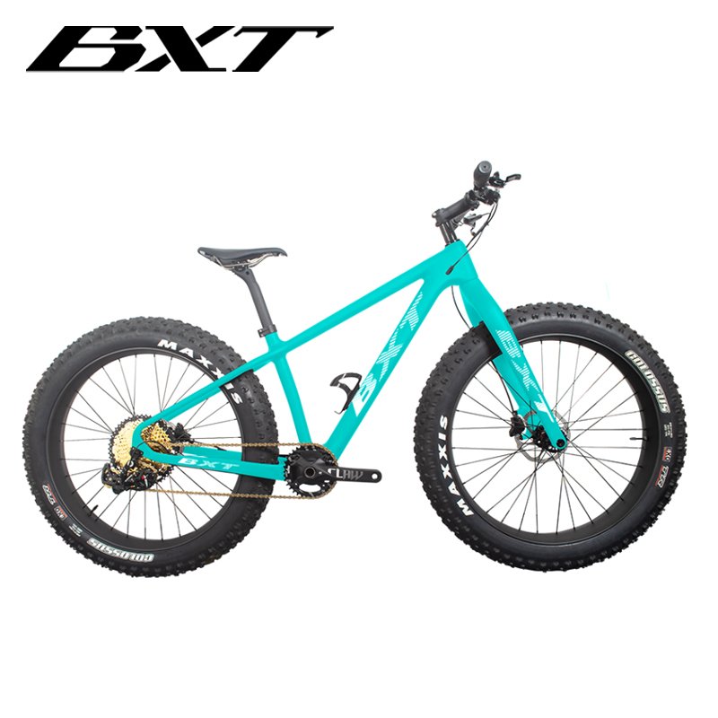 26er Full Carbon Fiber Mountain Bike Snow Bike Beach Sand Bicycles 26*4.8 tires Snow Complete 4.8tire Carbon Bicycle
