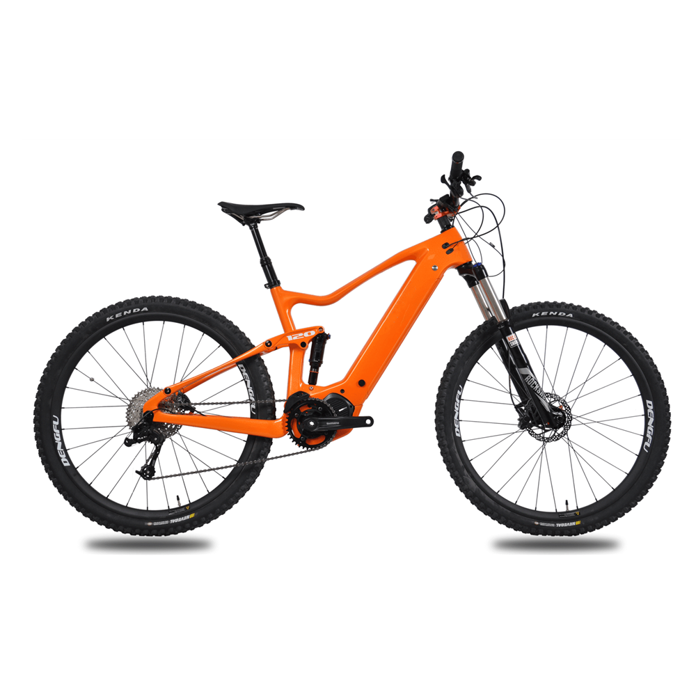 New 27.5 inch 500W full suspension mid electric bicycle Off-road MTB ebike electric mountain bike