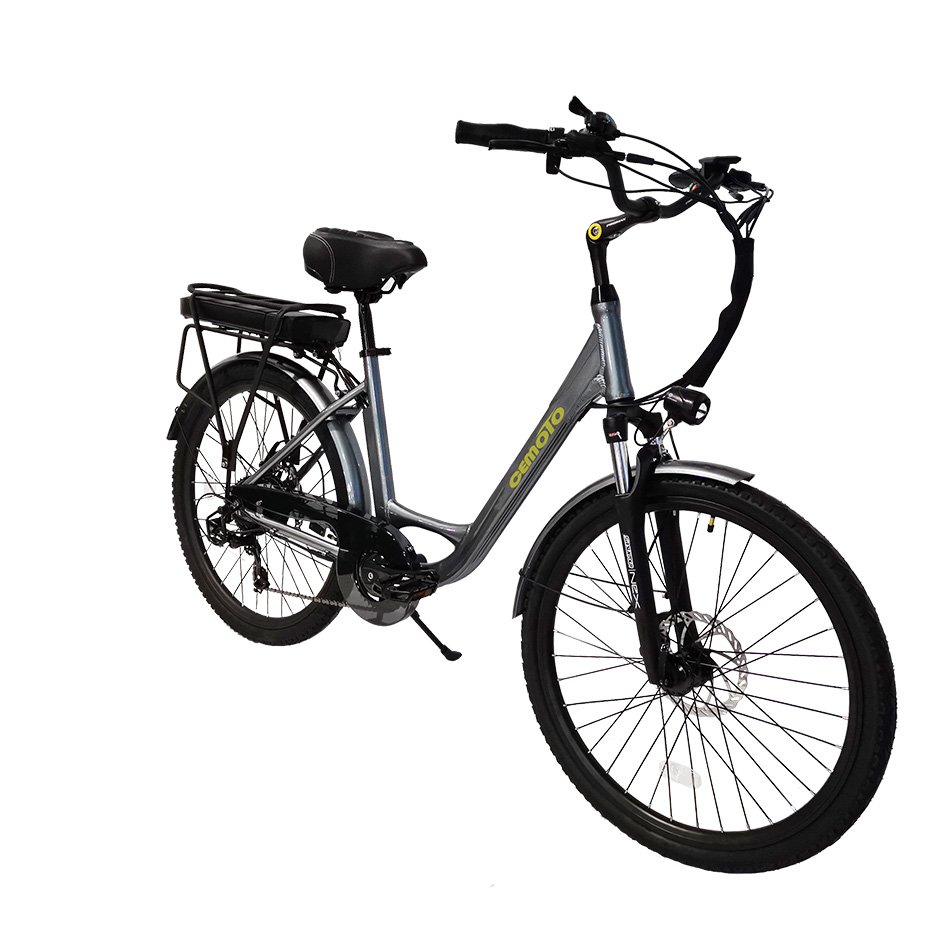 OEM Easy Seller Aluminum Frame E-bike E-bicycle 36V 350W Lithium battery 26 Inch Step City Electric bicycle for women