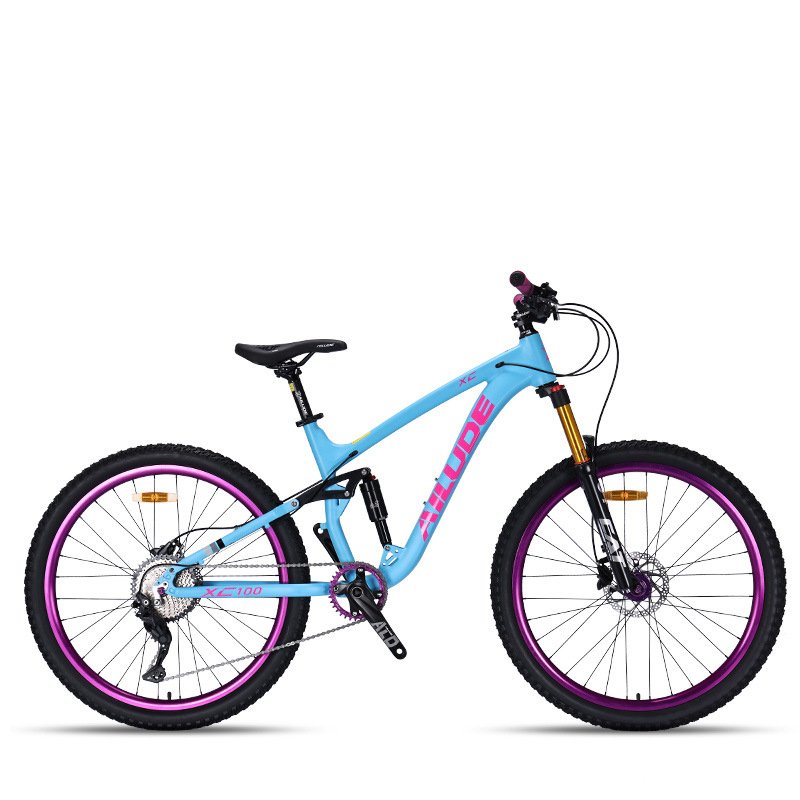 Soft tail off-road bicycle mountain bike downhill 27.5 inch 10 speed aluminum alloy Shimano Disc brakes Full suspension