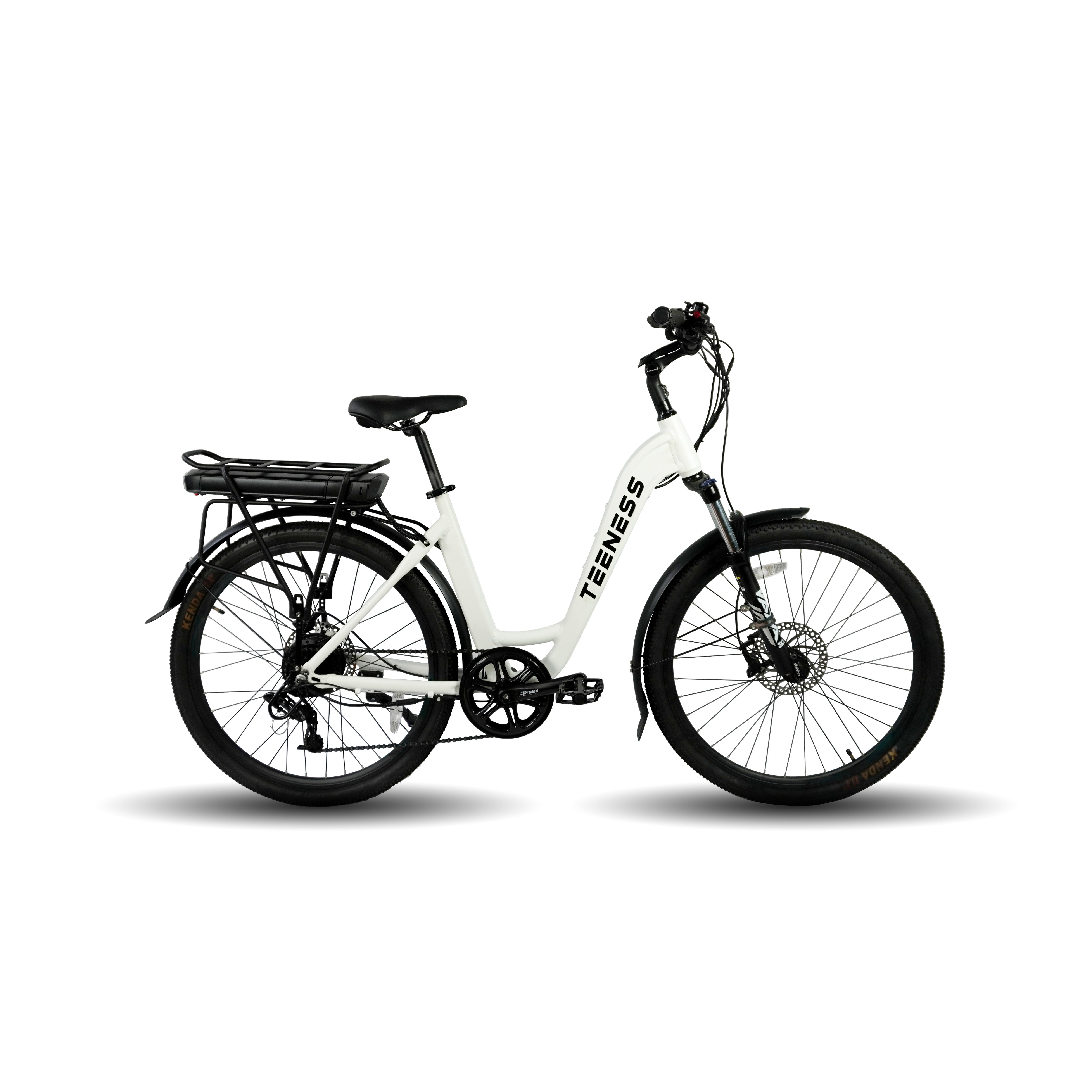 TEENESS 350w 36v 27.5inch easy travel electric woman city bicycle