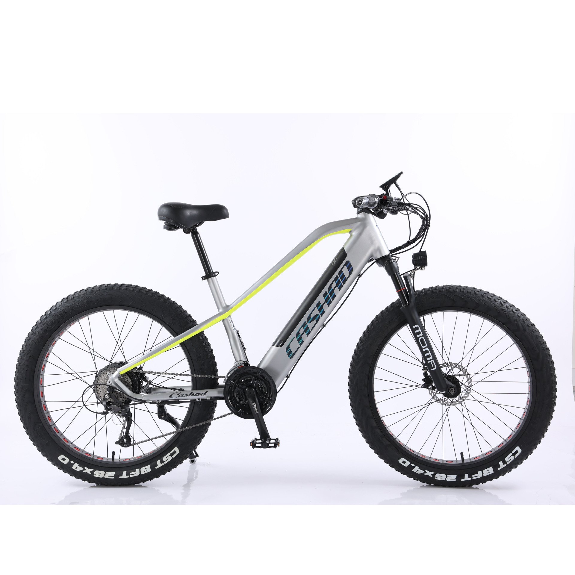 Factory Customized electric mountain bike 26 inch fat tire electric mountain bike full suspension 500W mountain electric bike