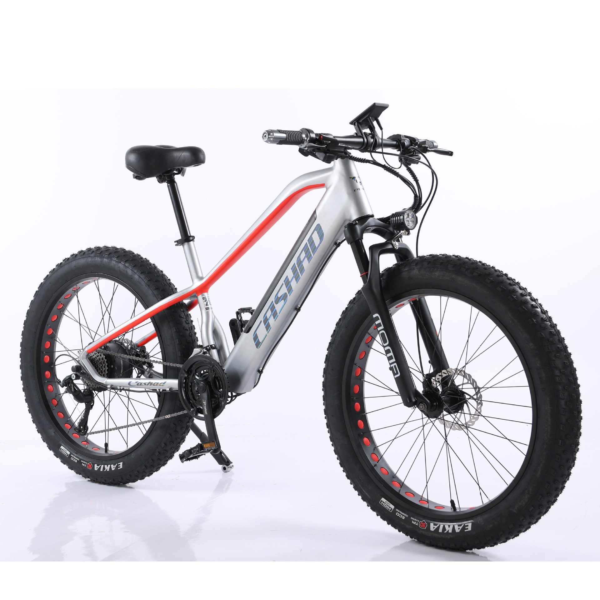 Factory Customized electric mountain bike 26 inch fat tire electric mountain bike full suspension 500W mountain electric bike
