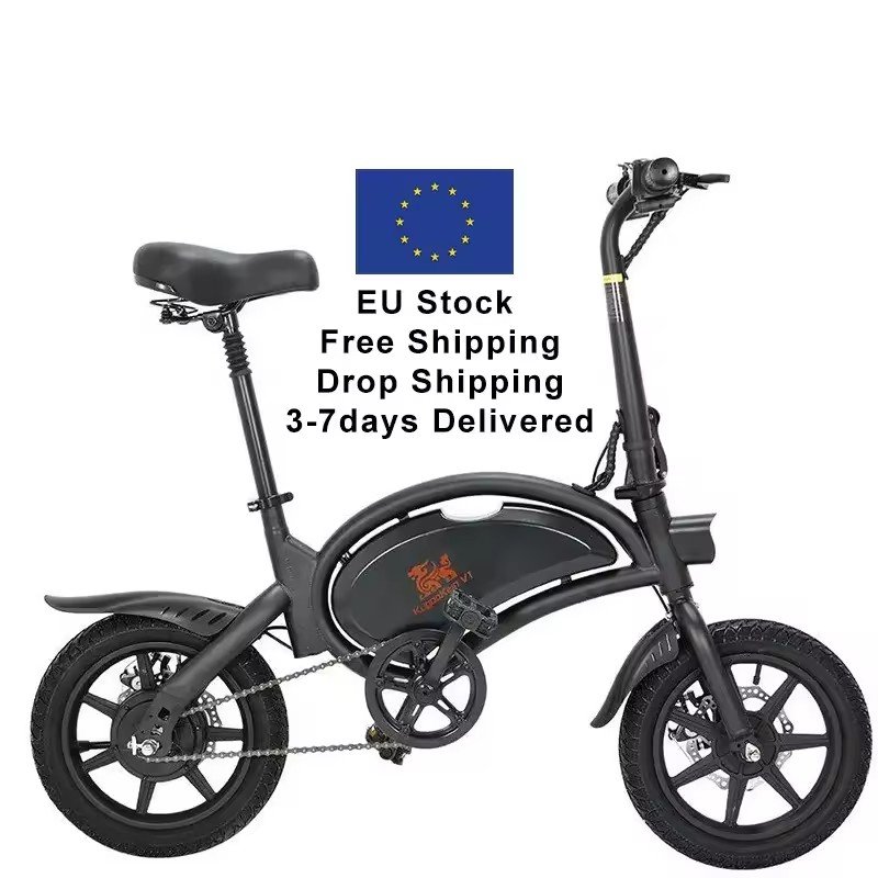Original KuKirin V1 Pro Electric Scooter 45Km range 14 Inch Mini Folding Electric Bike Ebike EU Warehouse