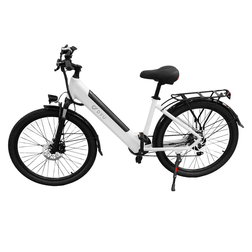 OEM ODM 26 Inch 350w 36v 12.5ah integrated battery electric bicycle ebike e moped electric city bike