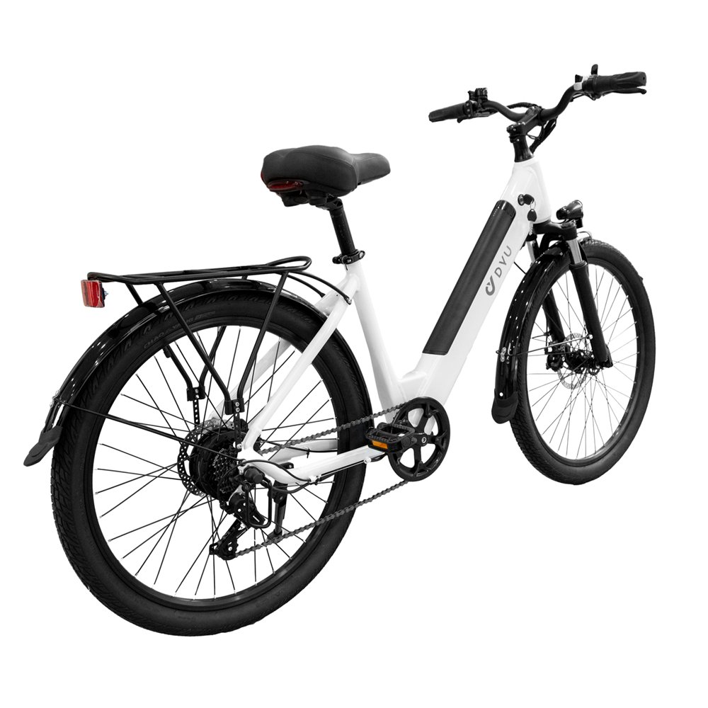 OEM ODM 26 Inch 350w 36v 12.5ah integrated battery electric bicycle ebike e moped electric city bike