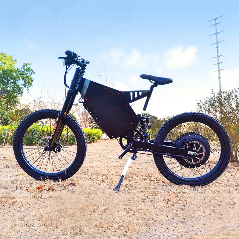Stealth Bomber 72v 5000w 20 inch fat tire 500w/750W/1000W Electric Bicycle Retro Vintage long saddle Fat E Bomber 2024