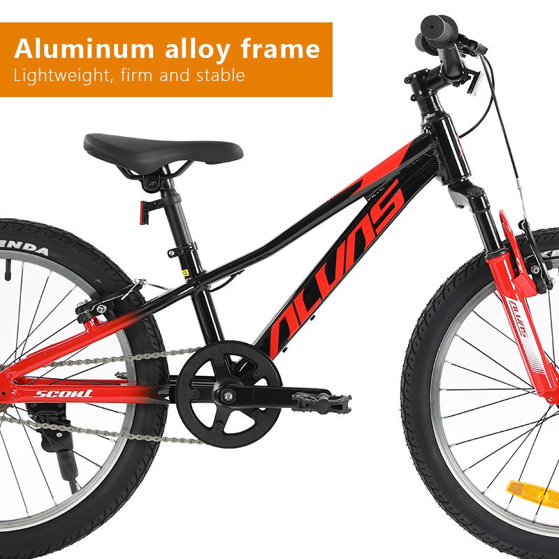 ALVAS SCOUT 20 Inch 5 Color Mountain Bicycle aluminium alloy V Brake Children Bike Boy Girl Students Child Kids Cycling MTB