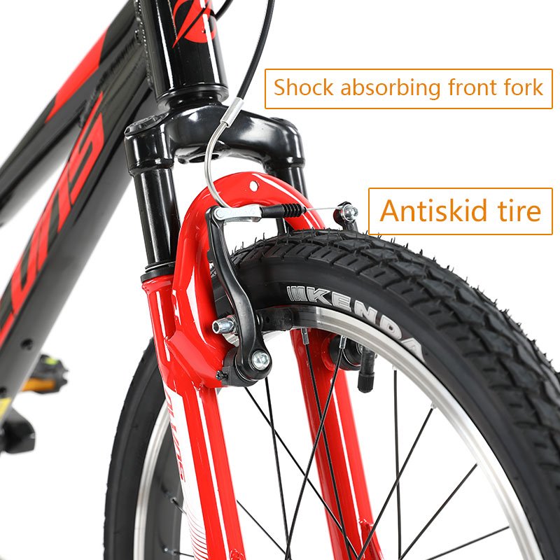 ALVAS SCOUT 20 Inch 5 Color Mountain Bicycle aluminium alloy V Brake Children Bike Boy Girl Students Child Kids Cycling MTB
