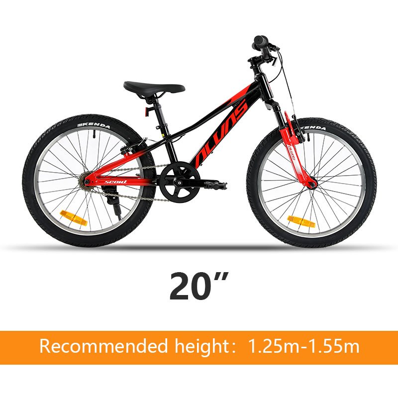 ALVAS SCOUT 20 Inch 5 Color Mountain Bicycle aluminium alloy V Brake Children Bike Boy Girl Students Child Kids Cycling MTB