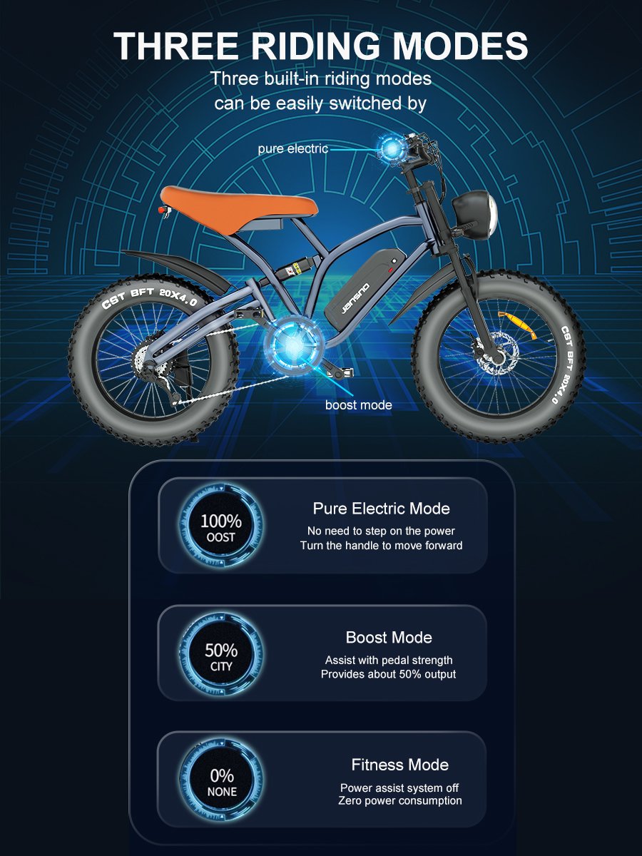 Factory hot sale JANSNO X50 Removable battery 20 inches ebike electric bike bicycle cycle off-road adult electric mountain bike