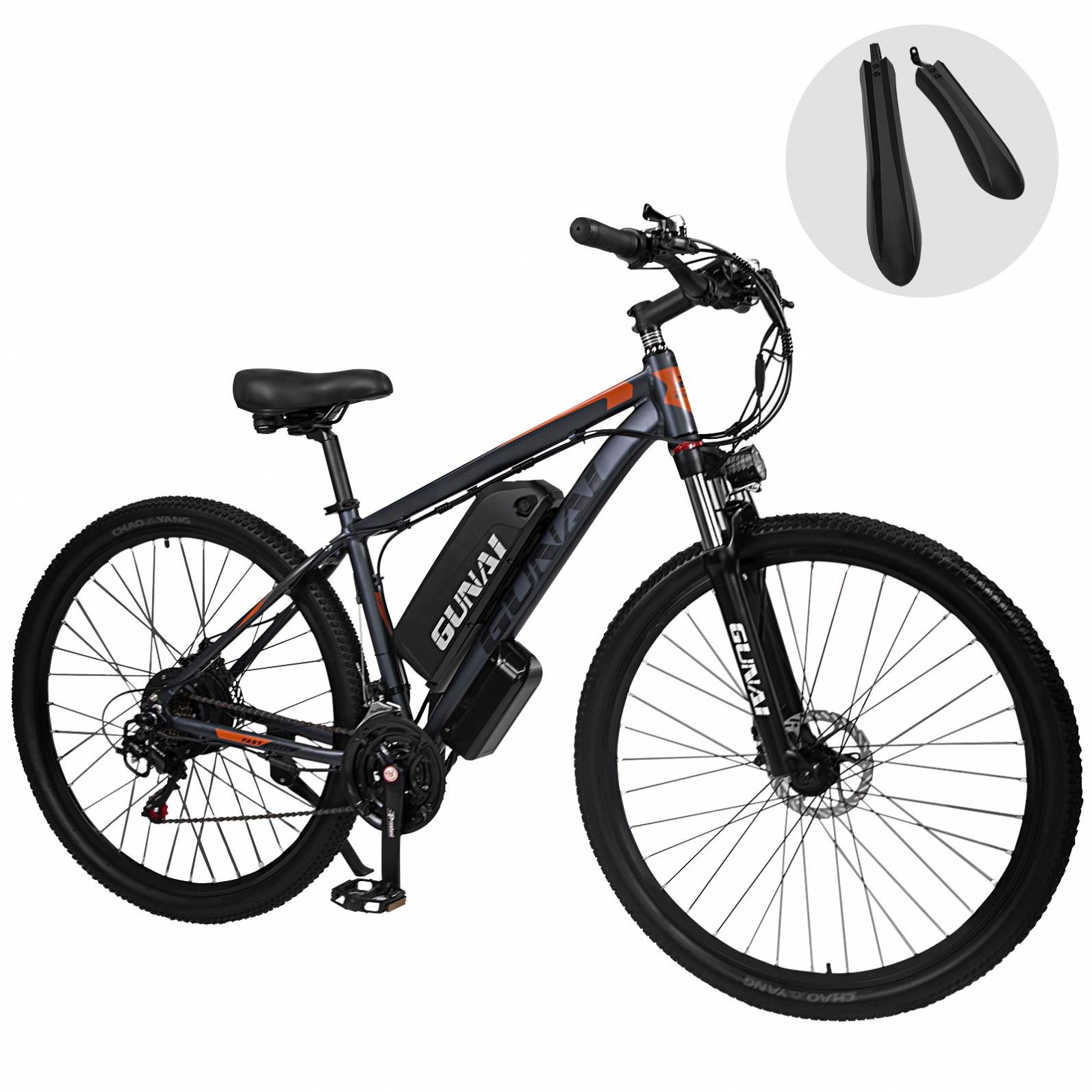 The City Electric Bike is a high-quality two-wheel intelligent variable-speed electric bike with a 350W motor.
