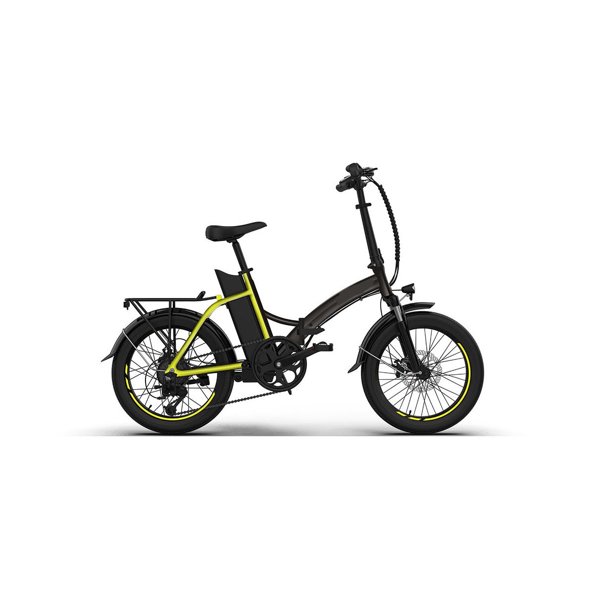 Step Through E Bike 36V 250W Women E-Bike 20inch Fat Tire Ebike Folding Electric Cycle 20 inch