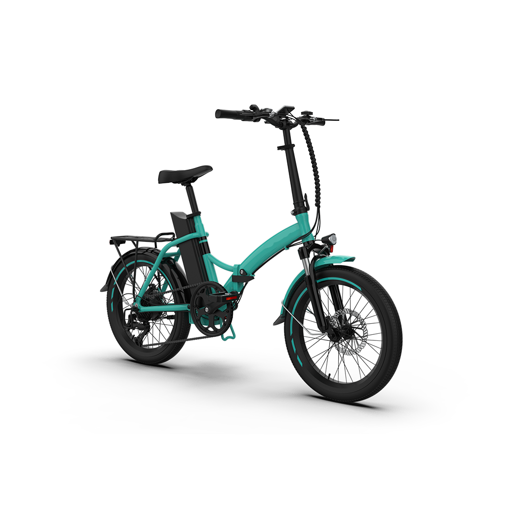 Step Through E Bike 36V 250W Women E-Bike 20inch Fat Tire Ebike Folding Electric Cycle 20 inch