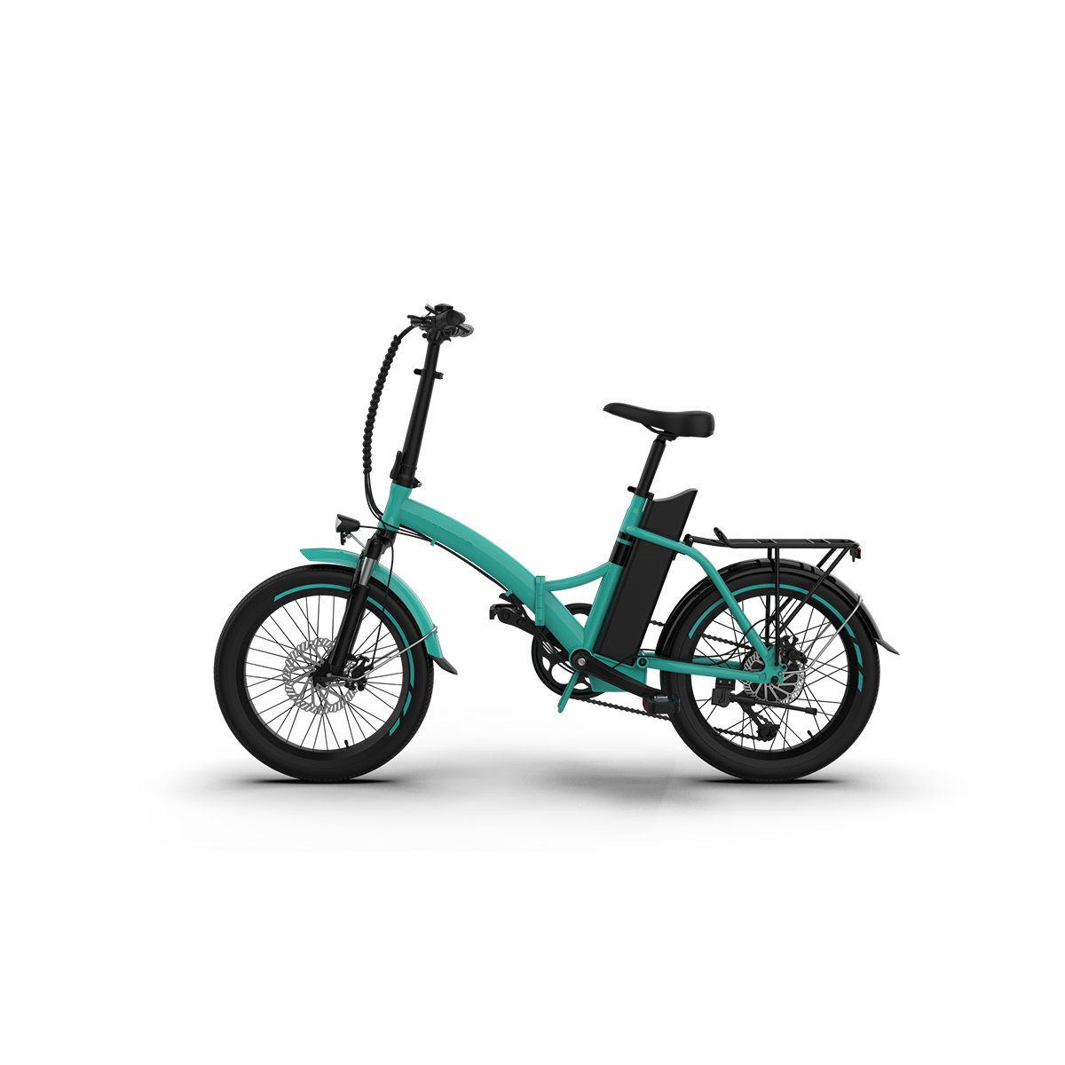 Step Through E Bike 36V 250W Women E-Bike 20inch Fat Tire Ebike Folding Electric Cycle 20 inch