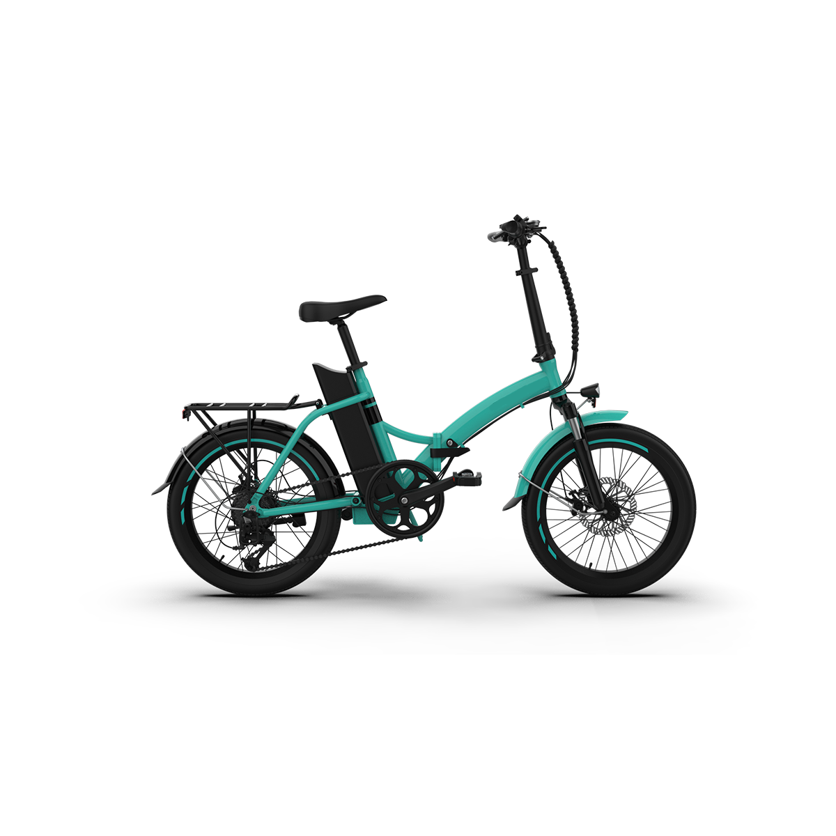 Step Through E Bike 36V 250W Women E-Bike 20inch Fat Tire Ebike Folding Electric Cycle 20 inch
